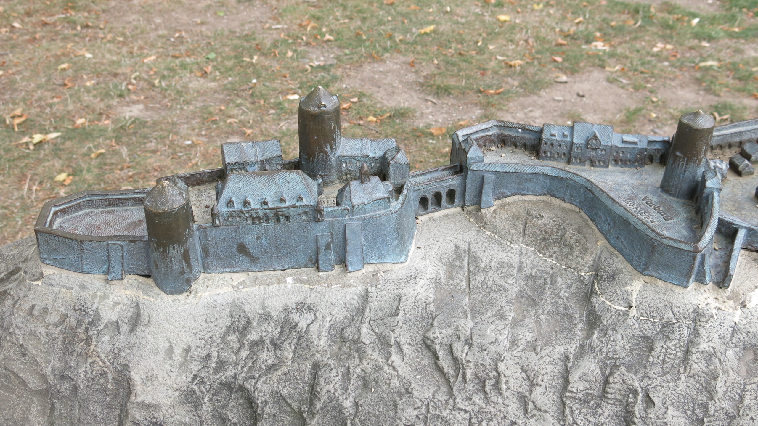 Festungsanlage Stadt Blankenberg Gußmodell Stadt Blankenberg