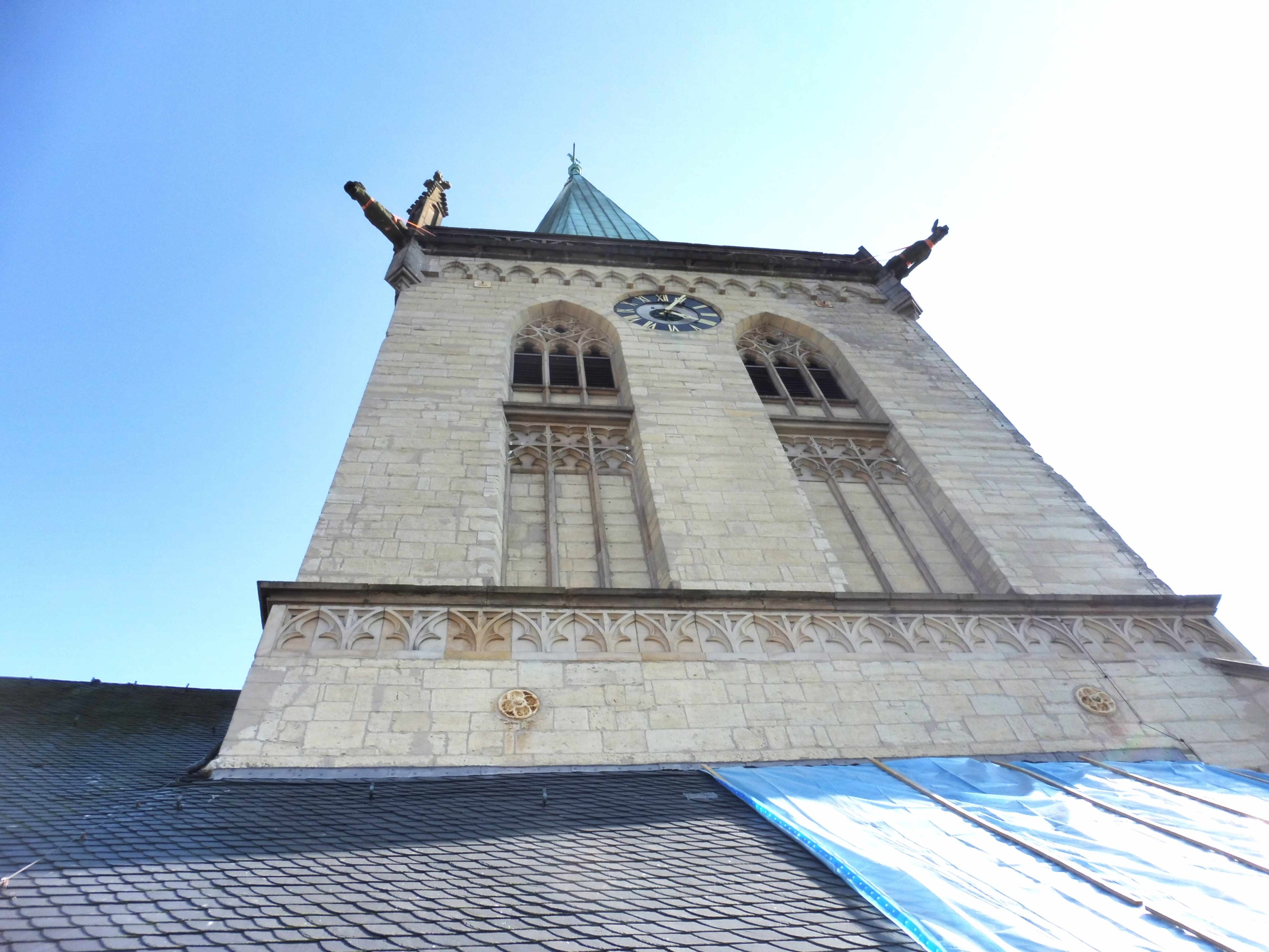 Turm_Stadtkirche_Unna_zu_retten Gußmodell Stadt Blankenberg