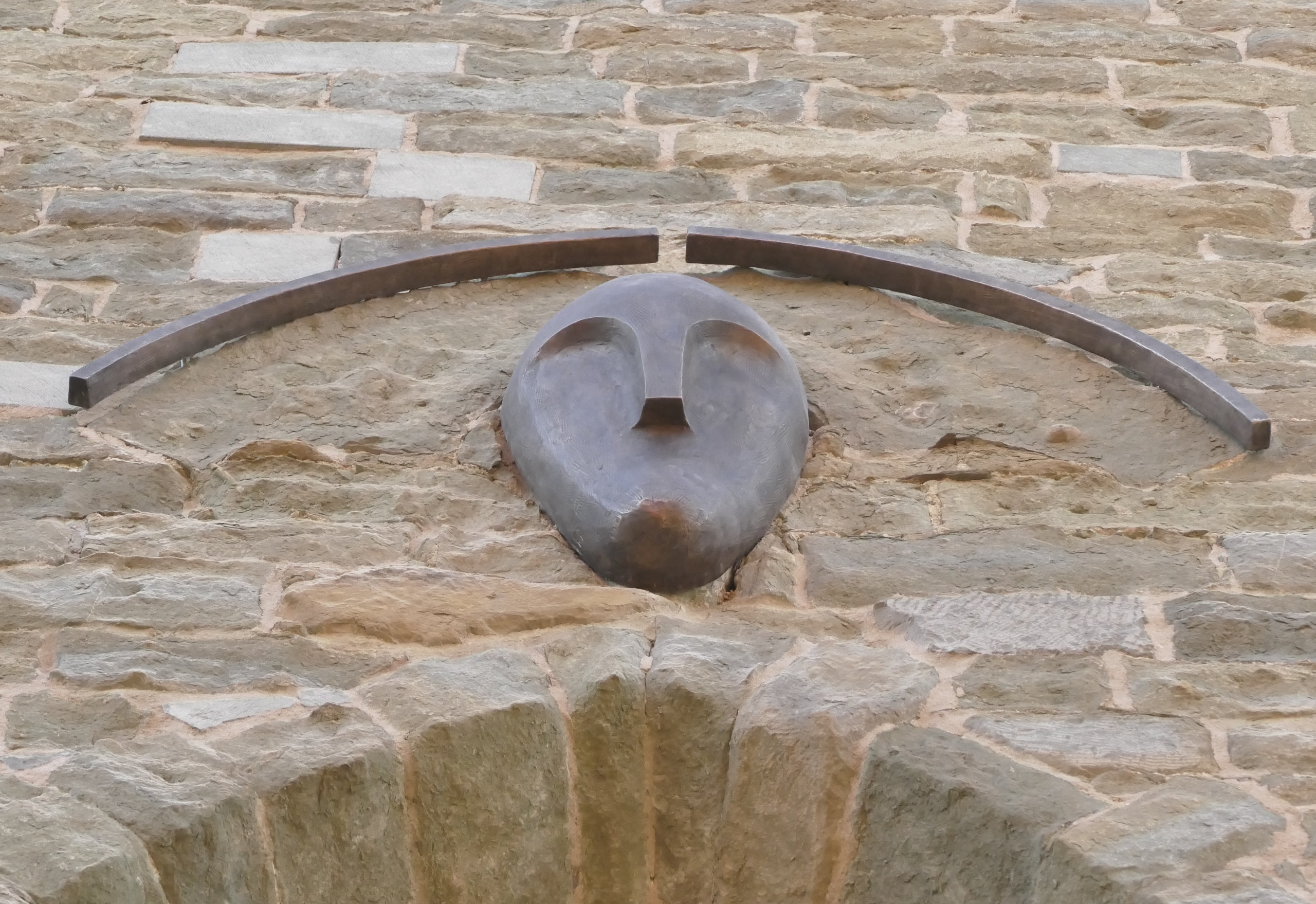 Bronzemaske Hohnekirche Soest Bronzemaske Hohnekirche Soest